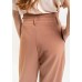 Bow Tie Pleated Waist Culottes